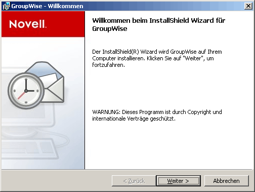 Setup-Programm für den Windows-Client