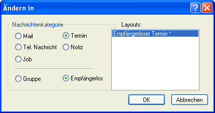 Dialogfeld "ndern in"