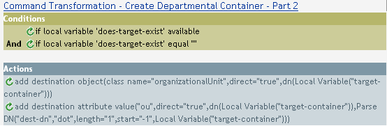 Description: Policy to Create Department Container Part 2