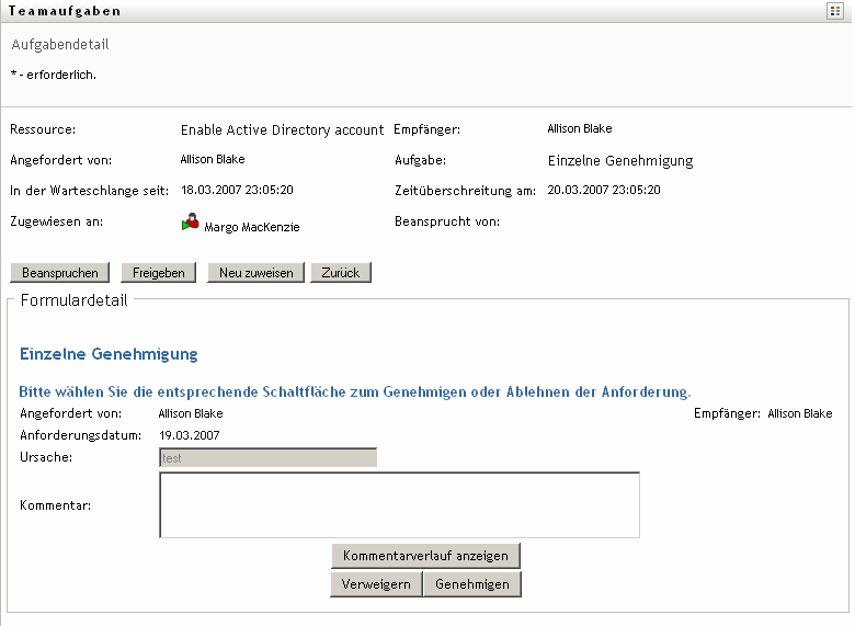 Schaltfläche „Neu zuweisen“ 