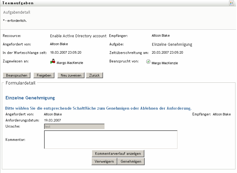 Schaltfläche „Freigeben“ 