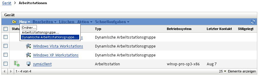 Ordner "Arbeitsstation"