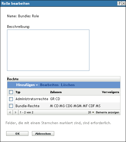 Dialogfeld "Rolle bearbeiten"