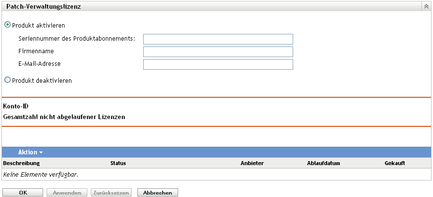 Seite „Lizenzierung von Patch Management“