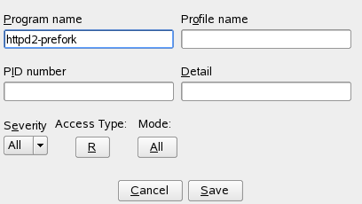 Edit scheduled reports, page 	  two