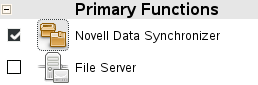 Primary Functions list