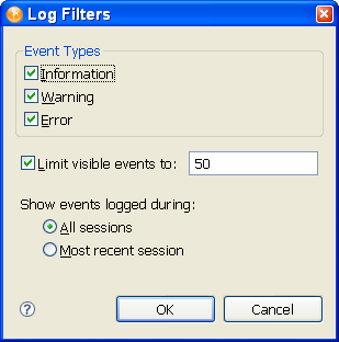 Customized Filter settings