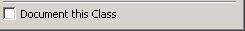 The Document This Class check box