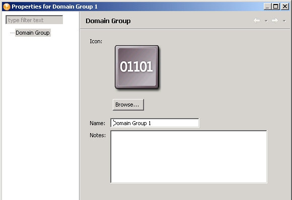 An example icon for a Domain Group