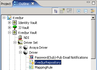 Configuring a Resouce object