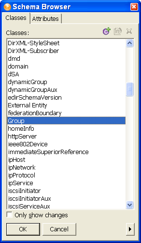 Using the schema browser