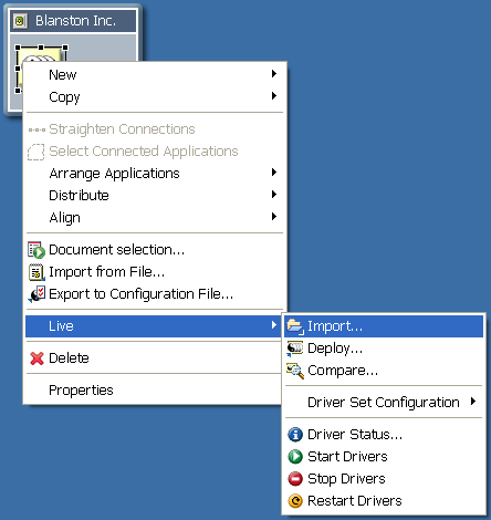 Importing one Driver object