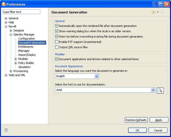 Enabling RTF Formatting in DocGen