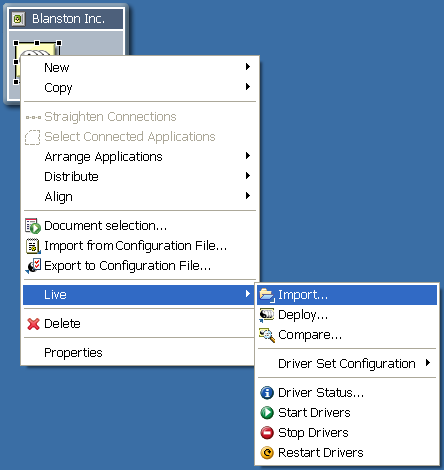 Importing one Driver object