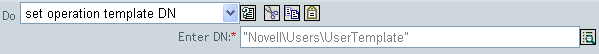 Set Operation Template DN