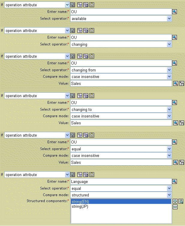 If Operation Attribute