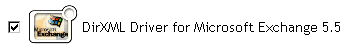 The option to select the Exchange 5_5 driver