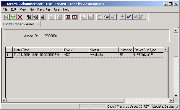 DirXML Trans by Associations