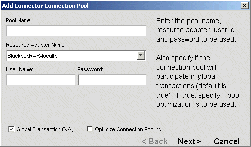 addconnectorconnpoolname