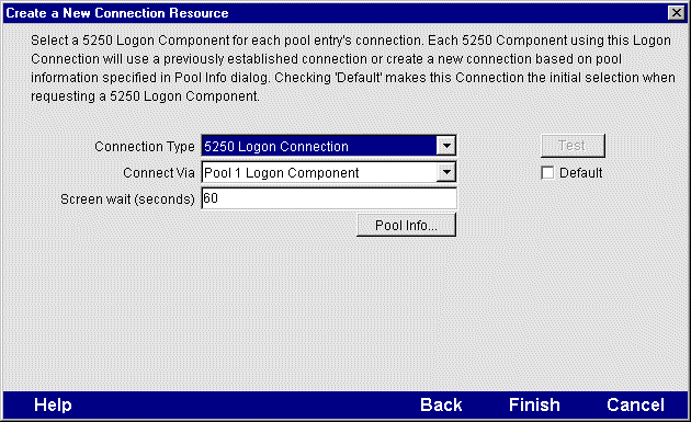 5250NewConnection Resource