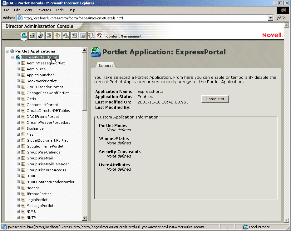 DACSelectPortletApp