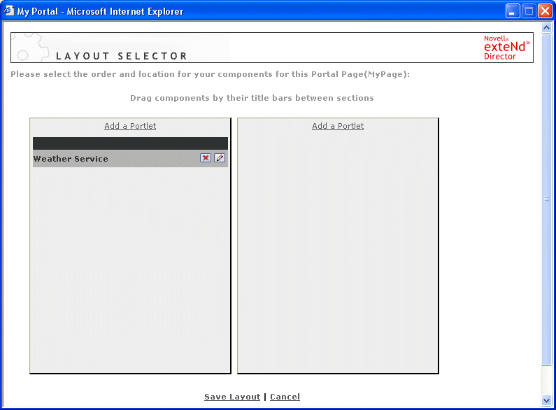 PersonalizeLayoutSelector