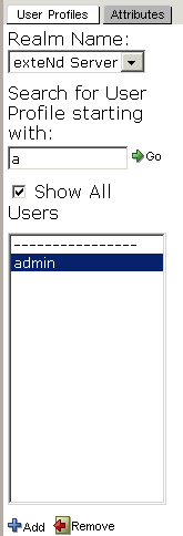 UserProfiles