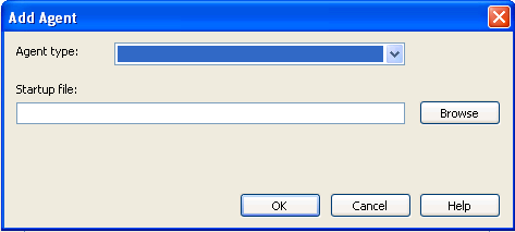 Add Agent dialog box