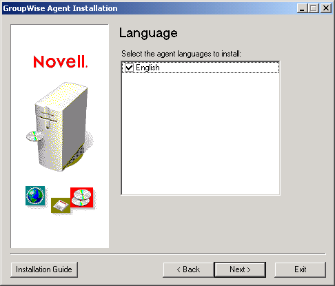 Language page