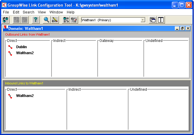 Link Configuration utility