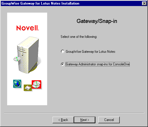 Gateway/Snap-In page