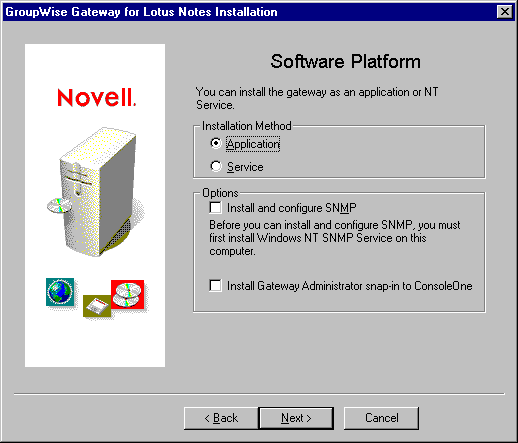 Installation Information page