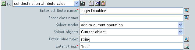 Set Destination Attribute Value