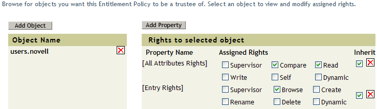 Setting properties