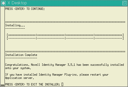 Installing Identity Manager components