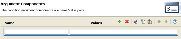 Condition Argument Component Builder