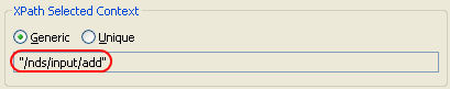 XPath Selected Context