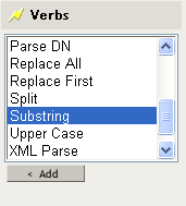 Substring token