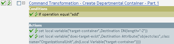 Create departmental container part 1