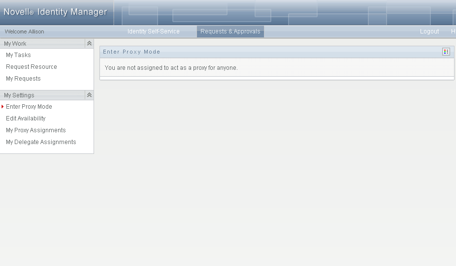 Enter Proxy Mode error message 