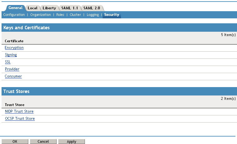 Identity Server security