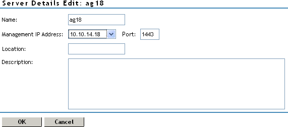 Editing Access Gateway details