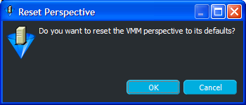 Reset Perspective Dialog Box