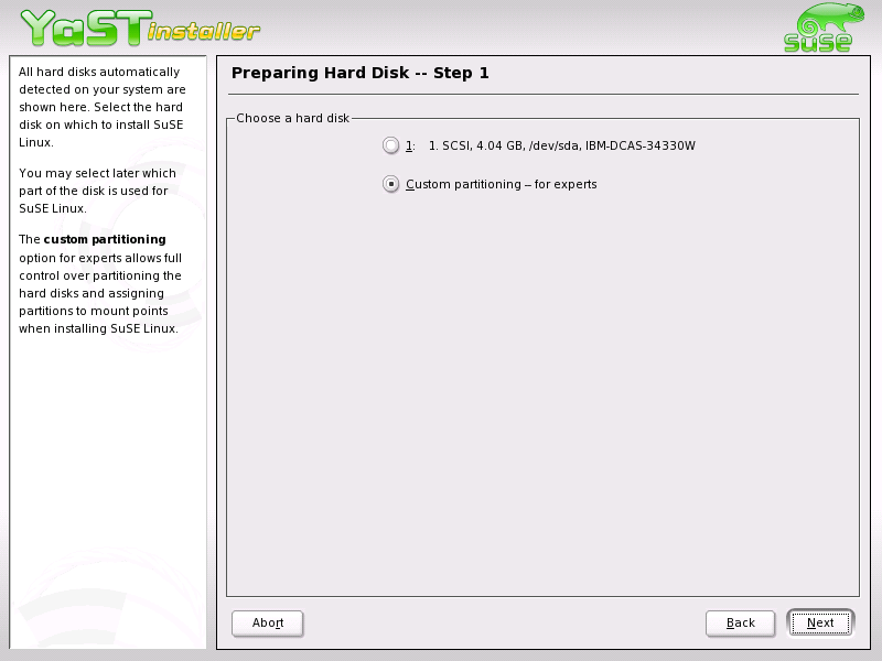 Activating LVM During Installation