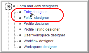 Form and view designers