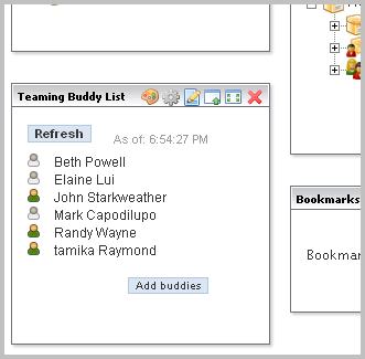 The Buddy List Portlet