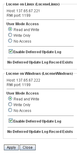 Lucene Nodes page