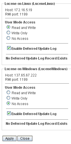 Lucene Nodes page