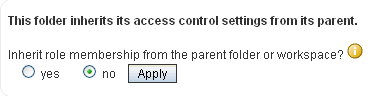 Folder Inheritance