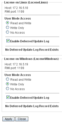 Lucene Nodes page